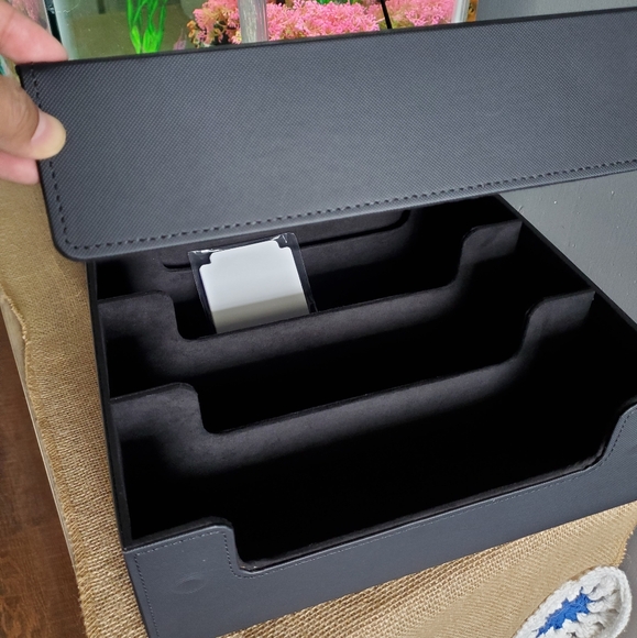 Leather Trading Card Storage Box  - Picture 8 of 8